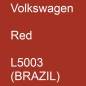 Preview: Volkswagen, Red, L5003 (BRAZIL).